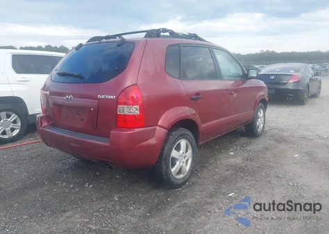 2005 Hyundai Tucson Gl z USA, uszkodzony, nr VIN KM8JM12B15U152653